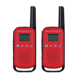 Motorola TALKABOUT T42 two-way radio 16 channels Black,Red