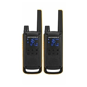 Motorola Talkabout T82 Extreme Twin Pack two-way radio 16 channels Black, Orange