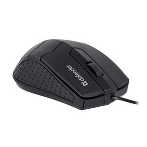 MOUSE DEFENDER HIT MB-530 BLACK OTPICAL 1000dpi 3P 3