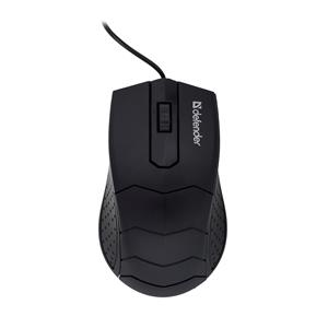 MOUSE DEFENDER HIT MB-530 BLACK OTPICAL 1000dpi 3P 4