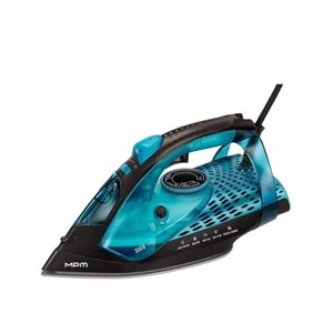 MPM MZE-29 Steam iron 3500 W Blue, Black