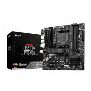 MSI B550M PRO-VDH AMD B550 Socket AM4 micro ATX