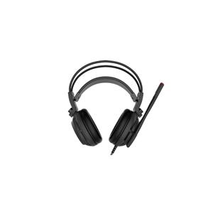 MSI DS502 7.1 Virtual Surround Sound Gaming Headset 'Black with Ambient Dragon Logo, Wired USB connector, 40mm Drivers, inline Smart Audio Controller, Ergonomic Design' 7