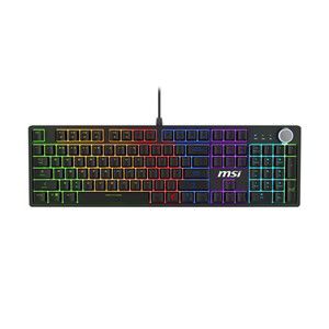 MSI FORGE GK320 RED keyboard Gaming USB QWERTY English Black