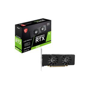 MSI GEFORCE RTX 3050 LP E 6G OC graphics card NVIDIA 6 GB GDDR6