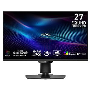 MSI MAG 274UPDFDE E16M computer monitor 68.6 cm (27) 3840 x 2160 pixels 4K Ultra HD LED Black