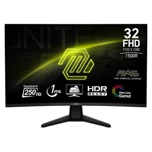 MSI MAG 32C6X computer monitor 80 cm (31.5) 1920 x 1080 pixels Full HD Black
