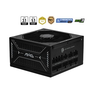 MSI MAG A850GLS PCIE5 power supply unit 850 W 24-pin ATX ATX Black
