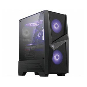 MSI MAG FORGE 100M Mid Tower Gaming Computer Case