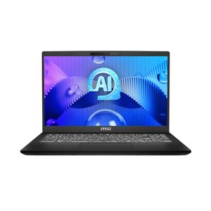 MSI Modern 15 H AI C1MG-010PL Intel Core Ultra 7 155H Laptop 39.6 cm (15.6") Full HD 16 GB DDR5-SDRAM 512 GB SSD Wi-Fi 6E (802.11ax) Windows 11 Home Black