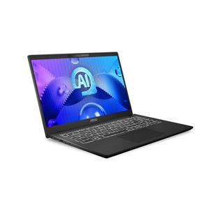 MSI Modern 15 H AI C1MG-010PL Intel Core Ultra 7 155H Laptop 39.6 cm (15.6") Full HD 16 GB DDR5-SDRAM 512 GB SSD Wi-Fi 6E (802.11ax) Windows 11 Home Black 3