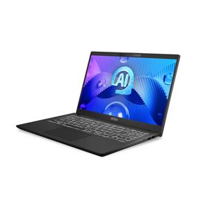 MSI Modern 15 H AI C1MG-010PL Intel Core Ultra 7 155H Laptop 39.6 cm (15.6") Full HD 16 GB DDR5-SDRAM 512 GB SSD Wi-Fi 6E (802.11ax) Windows 11 Home Black 4