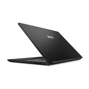 MSI Modern 15 H AI C1MG-010PL Intel Core Ultra 7 155H Laptop 39.6 cm (15.6") Full HD 16 GB DDR5-SDRAM 512 GB SSD Wi-Fi 6E (802.11ax) Windows 11 Home Black 6