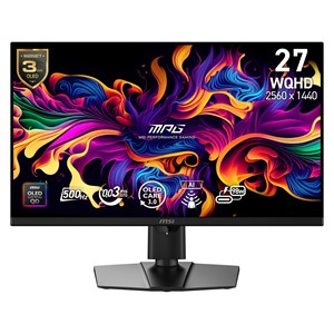 MSI MPG 271QRDE QD-OLED X50 computer monitor 67.3 cm (26.5) 2560 x 1440 pixels Wide Quad HD Black