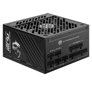 MSI MPG A850GS PCIE5 power supply unit 850 W 24-pin ATX ATX Black