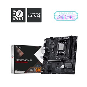 MSI PRO B840M-B motherboard AMD B840 Socket AM5 micro ATX