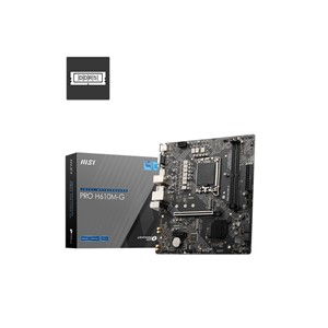 MSI PRO H610M-G motherboard Intel H610 LGA 1700 micro ATX