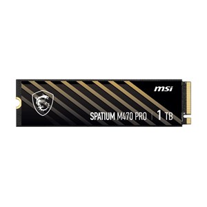 MSI Spatium M470 PRO PCIe 4.0 NVMe M.2 1TB PCI Express 4.0 3D NAND