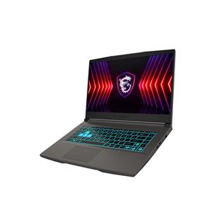 MSI Thin 15 B12VE-1817XPL Intel® Core™ i5 i5-12450H Laptop 39.6 cm (15.6") Full HD 16 GB DDR4-SDRAM 512 GB SSD NVIDIA GeForce RTX 4050 Wi-Fi 6E (802.11ax) NoOS Grey 7