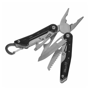 Multitool AZYMUT Turon - 10 tools + carabiner + belt pouch (H-P224108)