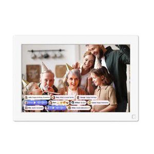 myFirst Live digital photo frame White 25.6 cm (10.1) Touchscreen Wi-Fi