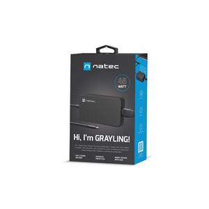 NATEC  CHARGER POWER SUPPLY GRAYLING USB-C 45W 5