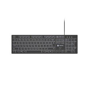 Natec Herring Glow US Keyboard with white backlight