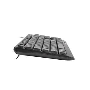 NATEC KEYBOARD TROUT SLIM USB, US LAYOUT, BLACK 5