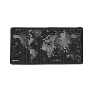 Natec mouse pad time zone maps maxi npo-1119
