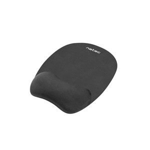 Natec Mouse pad with foam filling CHIPMUNK black