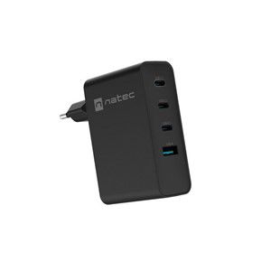 NATEC NUC-2234 mobile device charger Laptop, Smartphone Black AC Fast charging Indoor