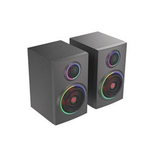 NATEC SPEAKERS 2.0 HELIUM 300 BT BLACK ARGB 5