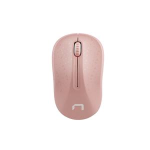 Natec Wireless Mouse Toucan Pink & White 1600DPI 4