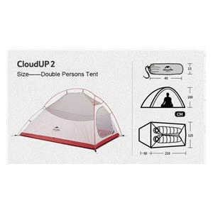 Naturehike NH17T001-T Cloud Up 2 20d hiking tent 11