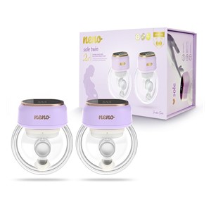 Neno Sole Twin - three-phase cordless premium electronic breast pump