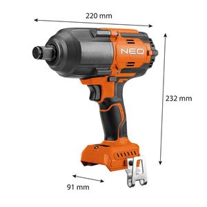 NEO tools 04-618 power screwdriver/impact driver 8