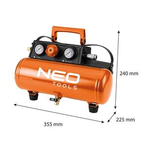 NEO tools 04-620 air compressor 4