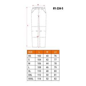 NEO tools 81-226-S protective trousers 4