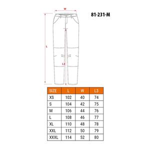 NEO tools 81-231-M protective trousers