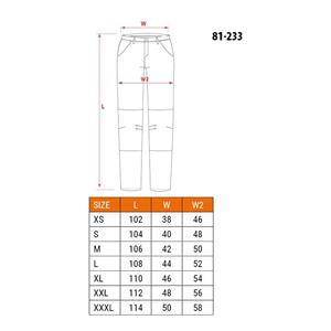 NEO tools 81-233-XL protective trousers Black