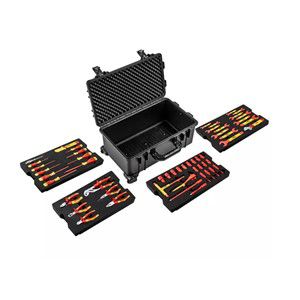 Neo Tools electrician service box 52 pieces in 22 strong box