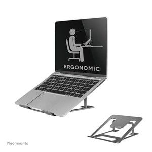 Neomounts NSLS085GREY Laptop stand 10-17 - foldable - compact - universal
