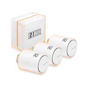 Netatmo Pack: Smart Thermostat + 3 Additional Smart Radiator Valves