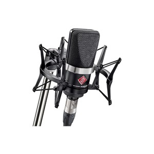 Neumann TLM 102 MT Studio-Set - large-diaphragm condenser microphone with shock mount, black
