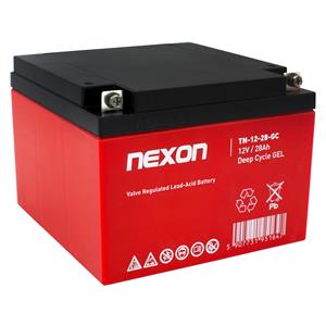 NEXON GEL BATTERY 12V 28AH LONG LIFE 12L