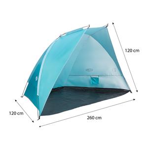 NILS CAMP beach tent NC8030 Turquoise 14