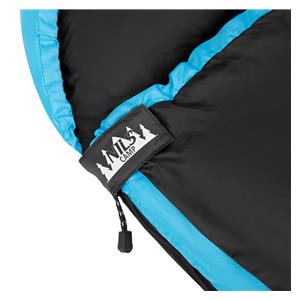 NILS CAMP NC2012 sleeping bag Black and blue 13