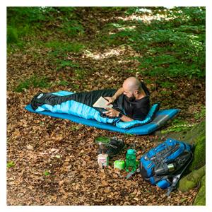 NILS CAMP NC2012 sleeping bag Black and blue 18