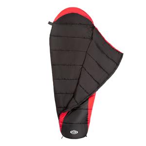 NILS CAMP NC2012 sleeping bag Black and red 17