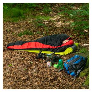 NILS CAMP NC2012 sleeping bag Black and red 19